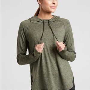 Olive green Uptempo hoodie